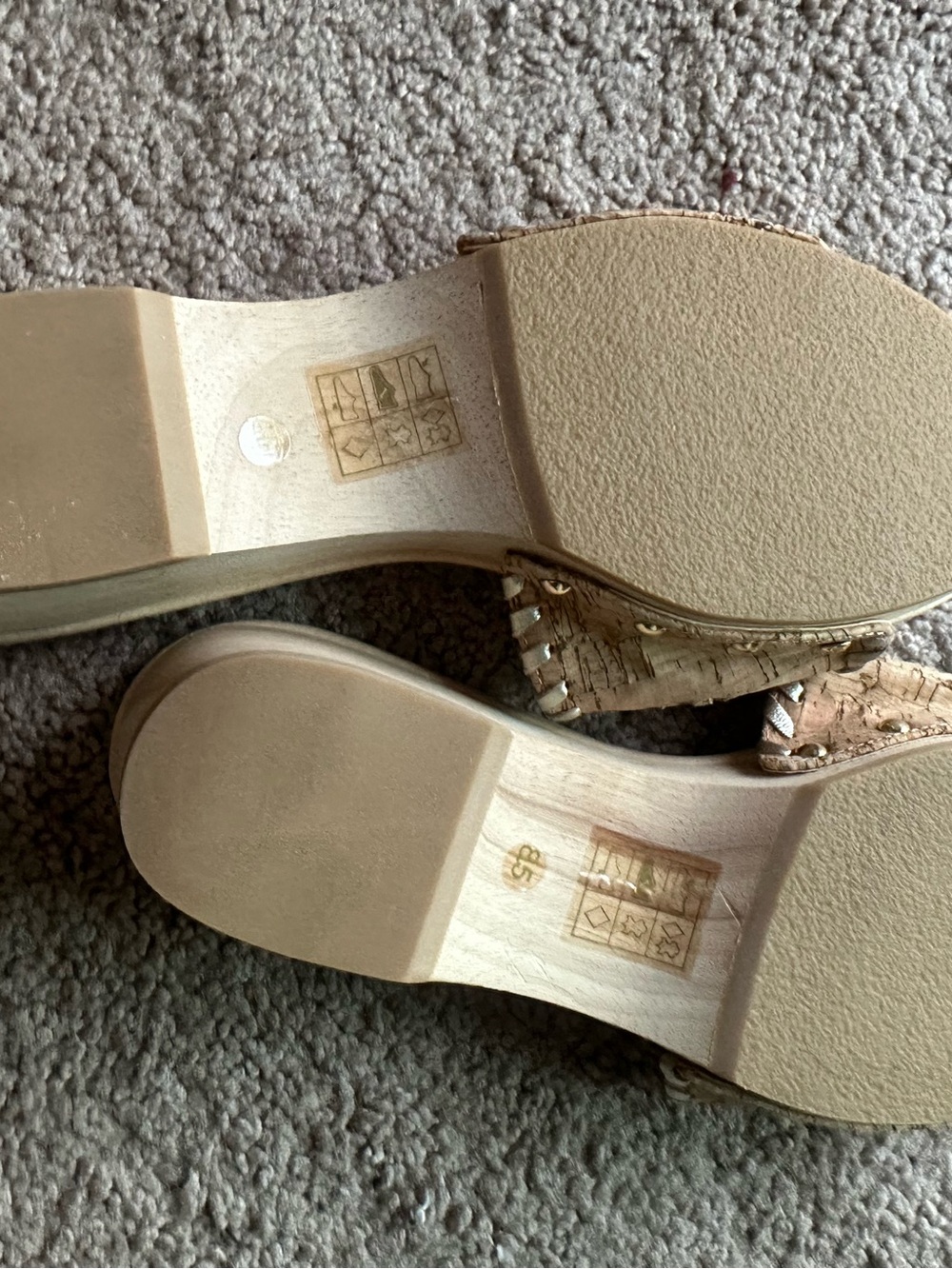 Jack Rogers Cork Slide Sandals 8.5 - Picture 4 of 7